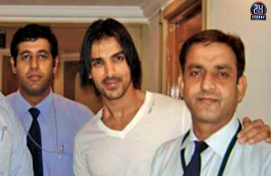 Security Detail for Actor John Abraham